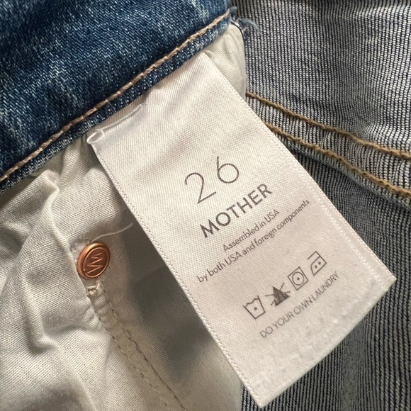 Mother The Insider Ankle Jeans, 26, Bloom and Doom - Picture 11 of 12